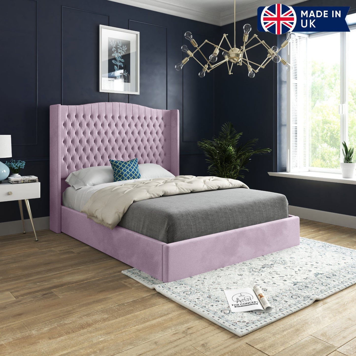 Epworth Curved Top Winged
