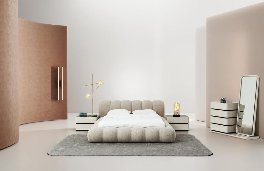 Cloud Bubble Minimalist Bubble Bed