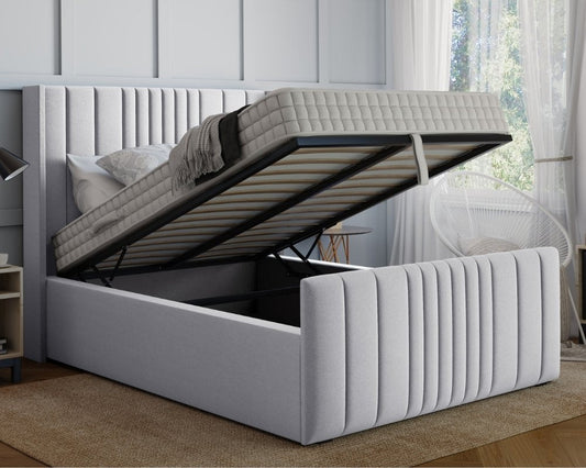 Tamara Winged Ottoman Bed