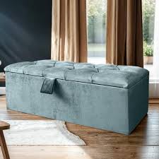 2025 Ottoman Storage Box VelvetTuck Luxe | Mellow Beds #B185