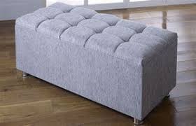 2025 Ottoman Storage Box CrystalTuft Classic | Mellow Beds #B183